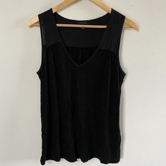 Banana Republic Women's Tank with Sheer Straps, Medium (p94) - Picture 4 of 9